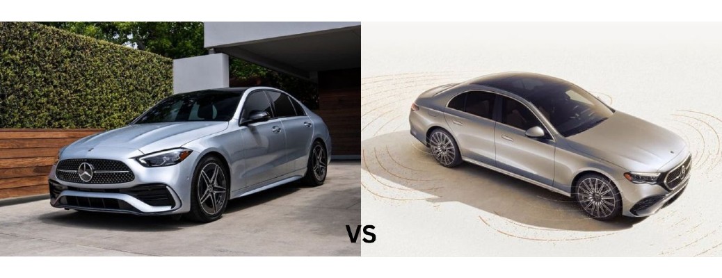 2026 Mercedes-Benz C-Class versus 2026 Mercedes-Benz E-Class