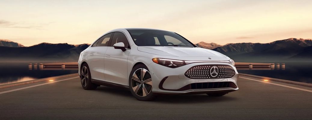2026 Mercedes-Benz CLA 350 4MATIC® with EQ Technology Sedan exterior front view