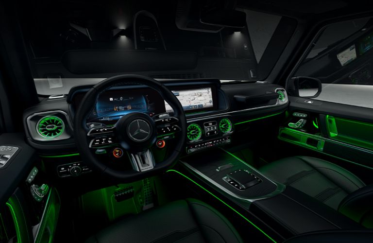 2026 Mercedes-AMG G® 63 SUV interior front dash