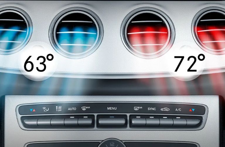 Mercedes-Benz Dual-zone automatic climate control system