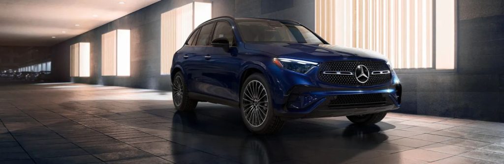 2026 GLC 300 front and side angle