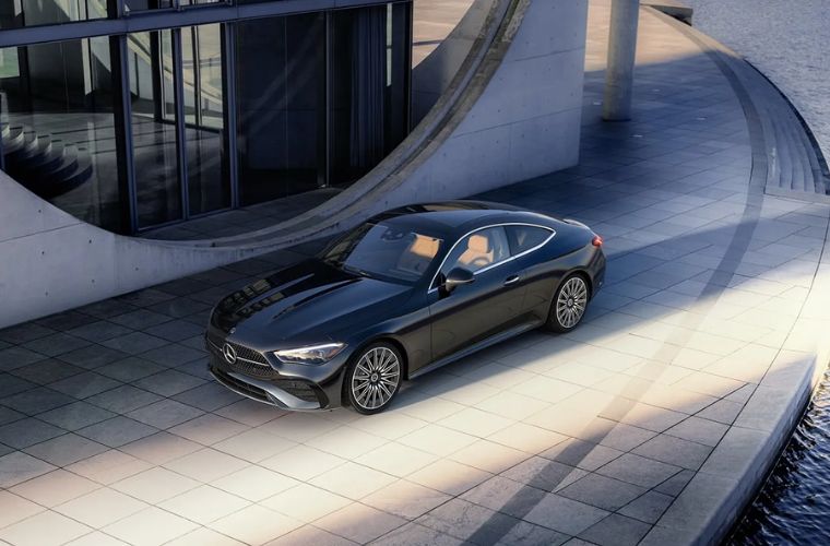 2026 Mercedes-Benz CLE 300 4MATIC® Coupe exterior front side view