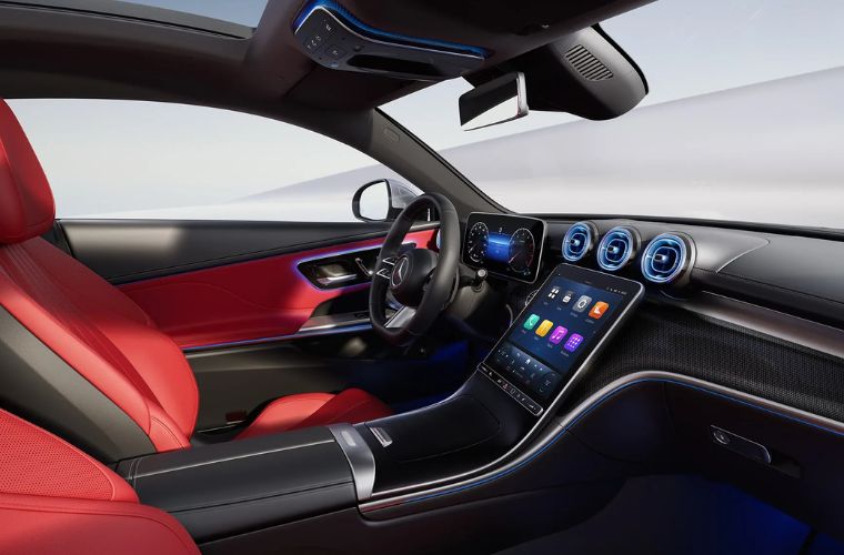 2026 Mercedes-Benz CLE Coupe interior front view