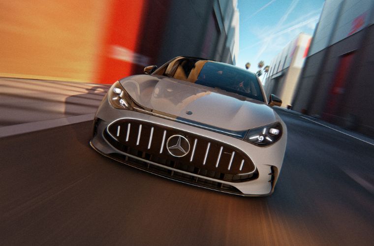 2027 AMG® GT 4-Door Coupe exterior front view