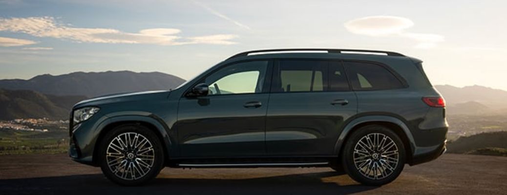 side view of the 2027 Mercedes-Benz GLS SUV