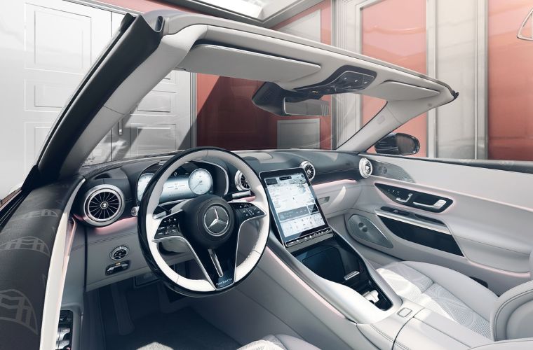 2027 Mercedes-Maybach SL Roadster interior front dash