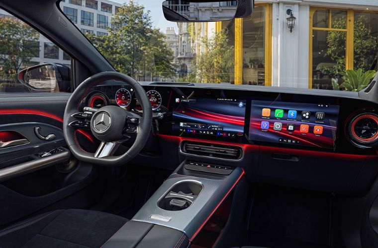 Mercedes-Benz GLA SUV interior front dash