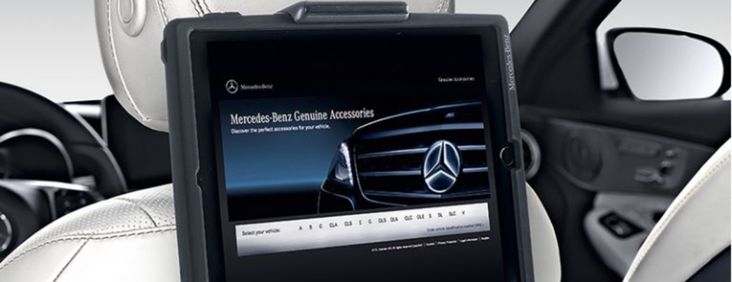 Mercedes-Benz accessory in a car