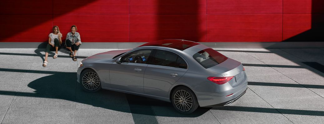 2027 Mercedes-Benz All-Electric C-Class Sedan exterior rear view