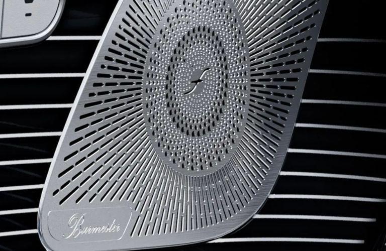 A Mercedes-Benz GLS Burmester speaker