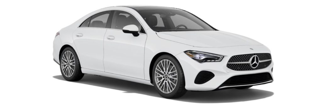 2026 CLA 250 Coupe on white
