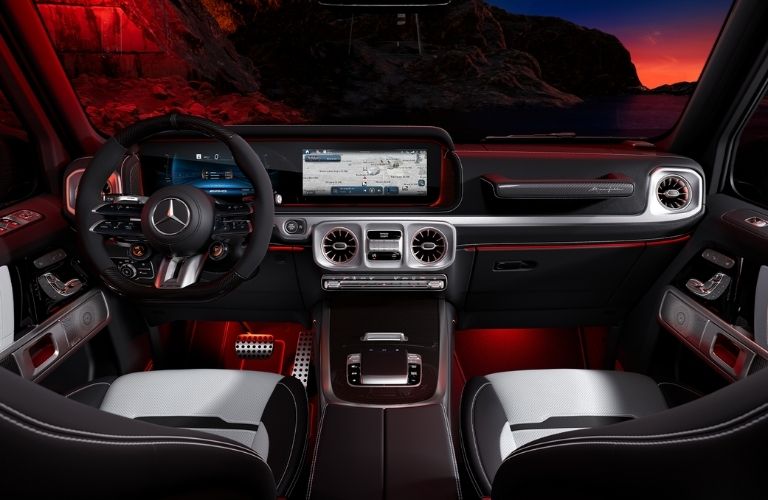 dashboard view of the 2027 Mercedes-Benz G-Class AMG® G 63 SUV