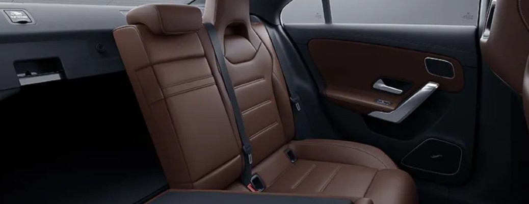 2026 Mercedes-Benz CLA 250 Coupe rear seats