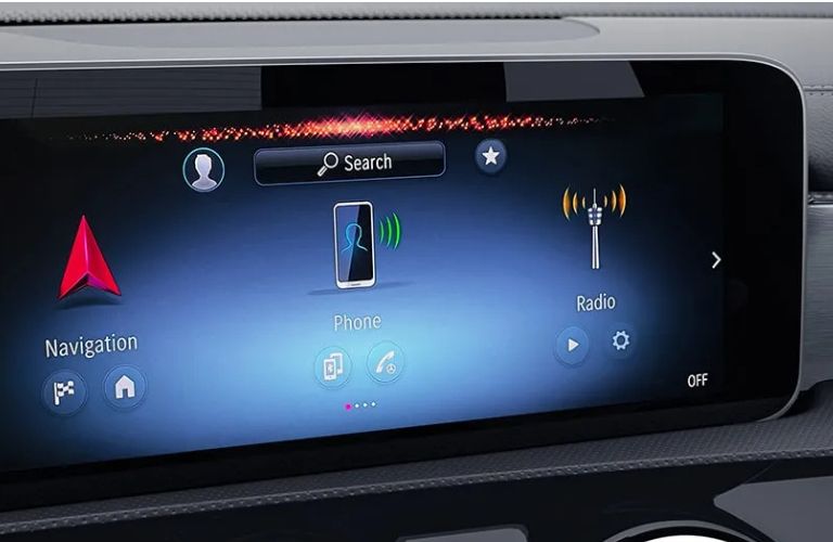 2026 Mercedes-Benz CLA 250 Coupe touchscreen display