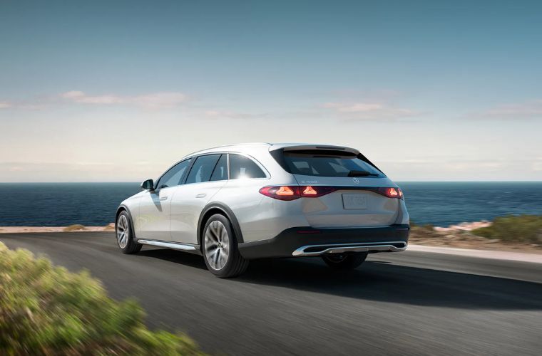 2026 Mercedes-Benz EQE 320 4MATIC® Sedan exterior rear view