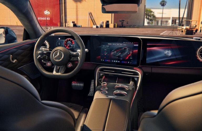 dashboard view of the 2027 Mercedes-AMG® GT 53