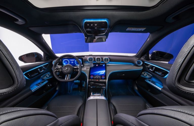 dashboard view of the 2027 Mercedes-Benz C-Class