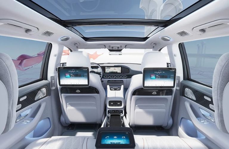 interior of a GLS vehicle