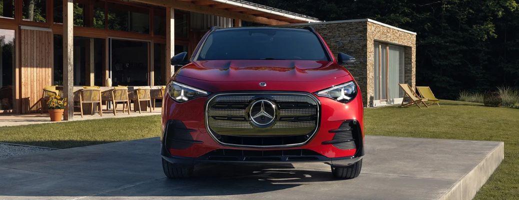 2028 Mercedes-Benz Electric GLA SUV exterior front view