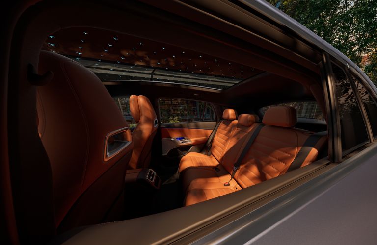 seating in the 2027 Mercedes-Benz GLC Electric SUV