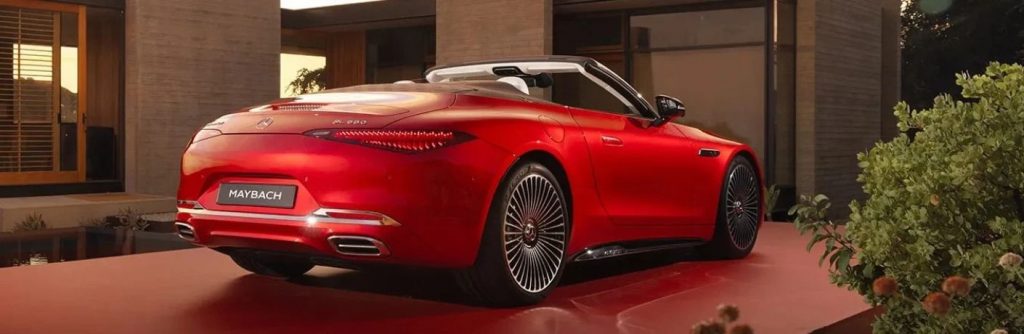 2026 Mercedes-Benz SL-Class Maybach® SL 680 Monogram Series rear view