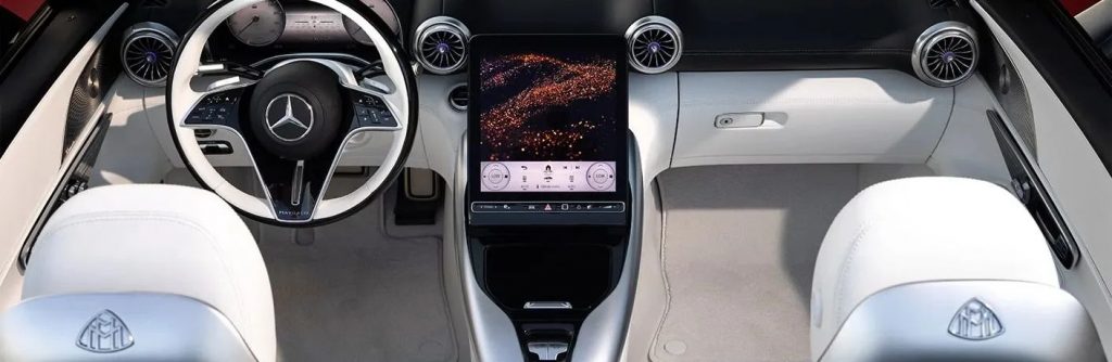 2026 Mercedes-Benz SL-Class Maybach® SL 680 Monogram Series front dashboard