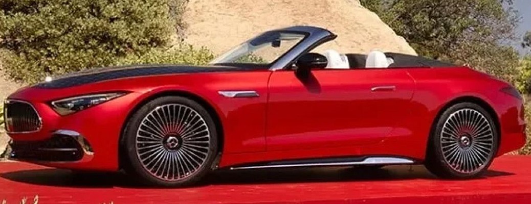 2026 Mercedes-Benz Maybach Monogram Series convertible in red