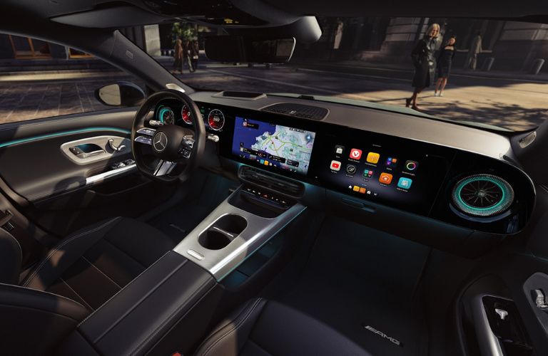 Dashboard view of the 2027 Mercedes-Benz CLA