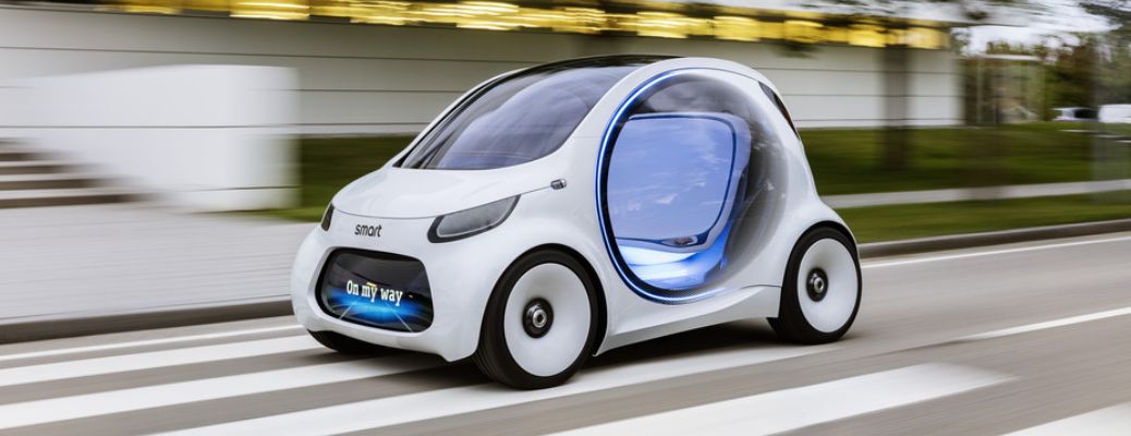 Autonomous concept car smart vision EQ fortwo