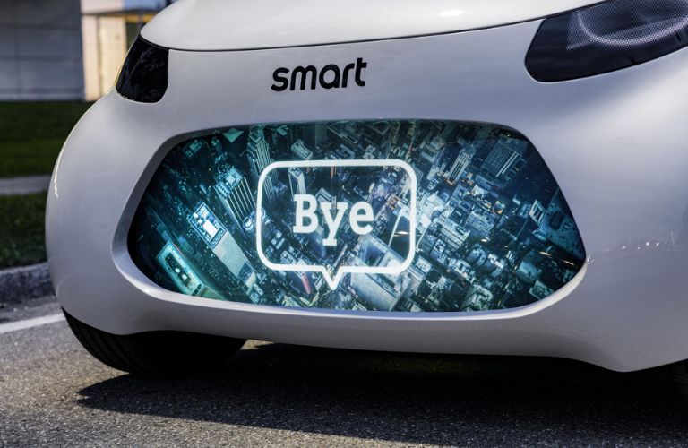 Autonomous concept car smart vision EQ fortwo