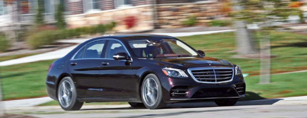 2018 S-Class Sedan in blue