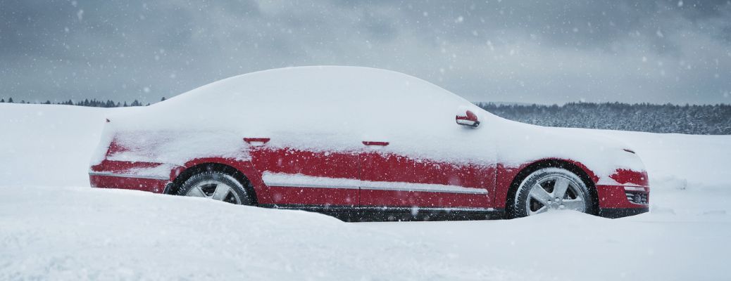 Car in snow