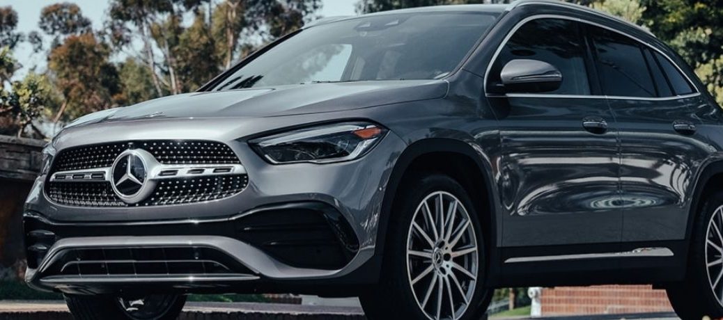Exterior of the 2022-Mercedes-Benz-GLA-250