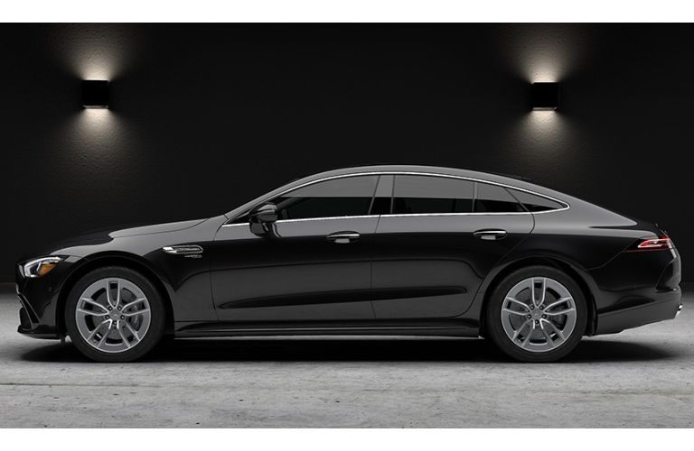 Does AMG® make a high-performance hybrid? Discover the 2022 Mercedes-AMG® GT 43 4-Door Coupe, pictured here.