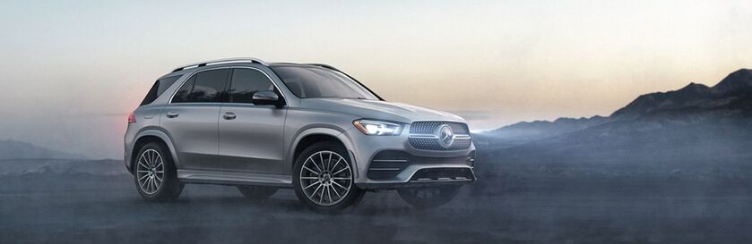 2022 Mercedes Benz GLE parked