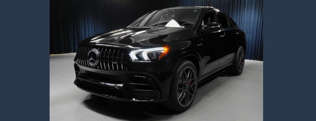 front quarter view of the 2023 AMG GLE 63 S Coupé “Edition 55”