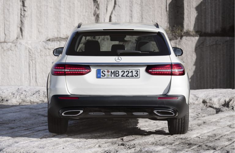 Rear view of the 2023 Mercedes-Benz E-Class Wagon