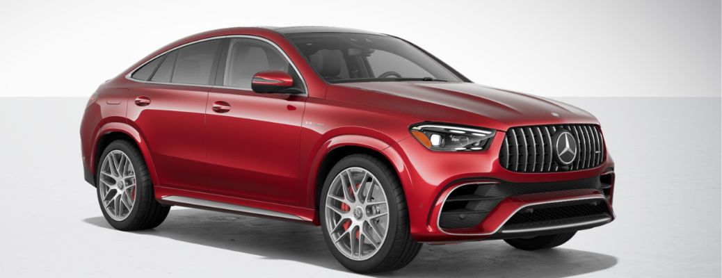 2024 Mercedes-AMG GLE 63 S Coupe side and front view