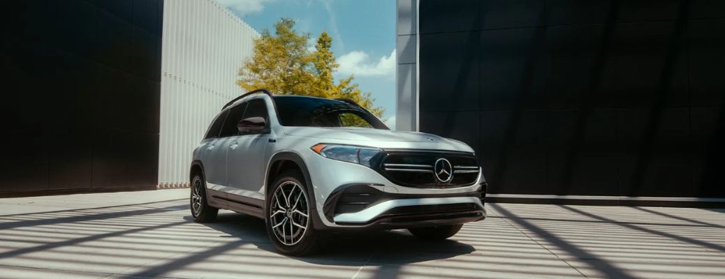 front quarter view of the 2024 Mercedes-Benz EQB