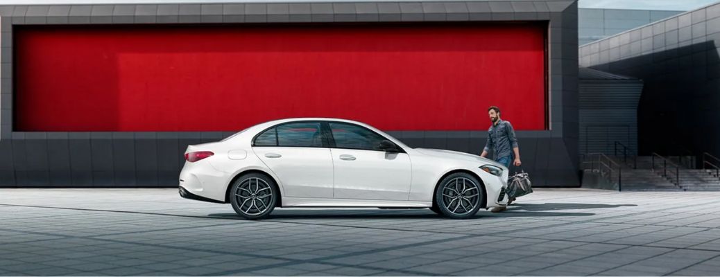 side view of the 2024 Mercedes-Benz C 300 4MATIC Sedan