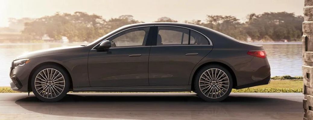 Side view of the 2024 Mercedes-Benz E-Class E 350 4MATIC® Sedan