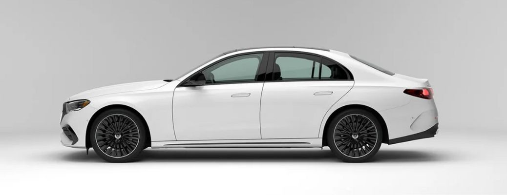 side view of the 2024 Mercedes-Benz E 350 4MATIC Sedan