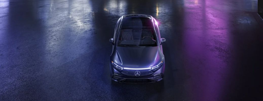 top view of the 2024 Mercedes-Benz EQS