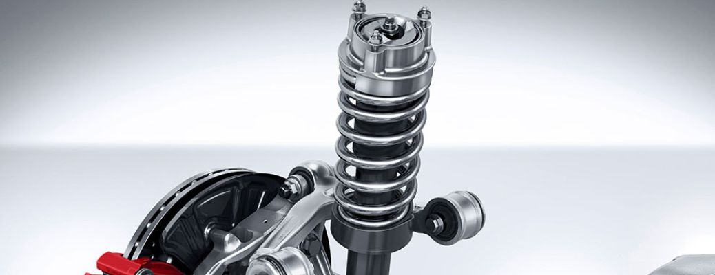 A close up look at the AIRMATIC® Suspension