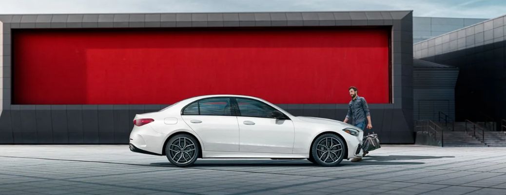 side view of the 2025 Mercedes-Benz C-Class Sedan