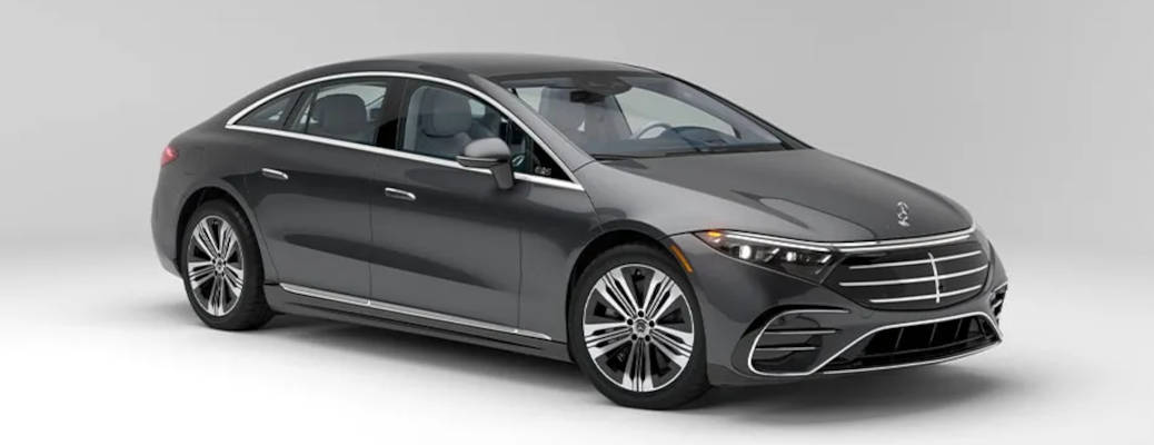 The 2025 Mercedes-Benz EQS 450+, which has excellent range and charging capabilities