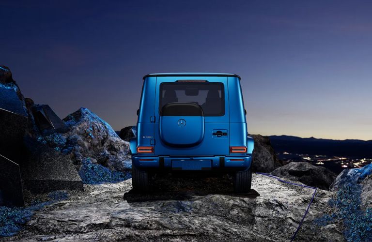 rear view of the Mercedes-Benz G-Class