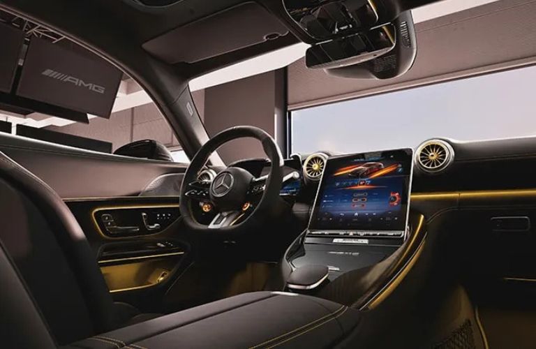 What S New In The 2026 Mercedes AMG GT 63 APXGP Edition 2026 Mercedes AMG(R) GT 63 APXGP Edition Cabin B1 O 