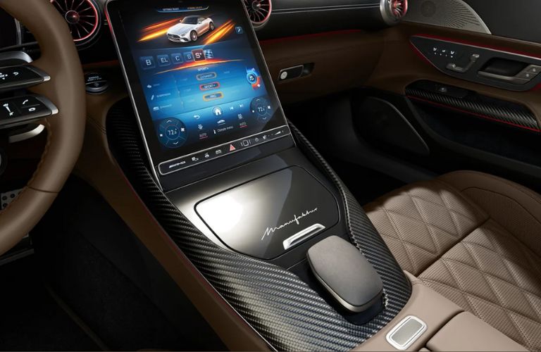 cockpit close up of a 2025 Mercedes-AMG