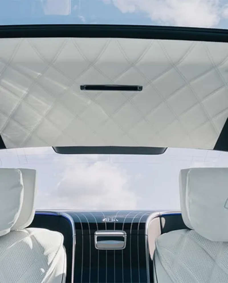 Custom stitched upholstery in a new Mercedes-Benz
